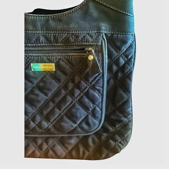 Vera Bradley Classic Hipster Black Convertible Bag - Picture 4 of 8